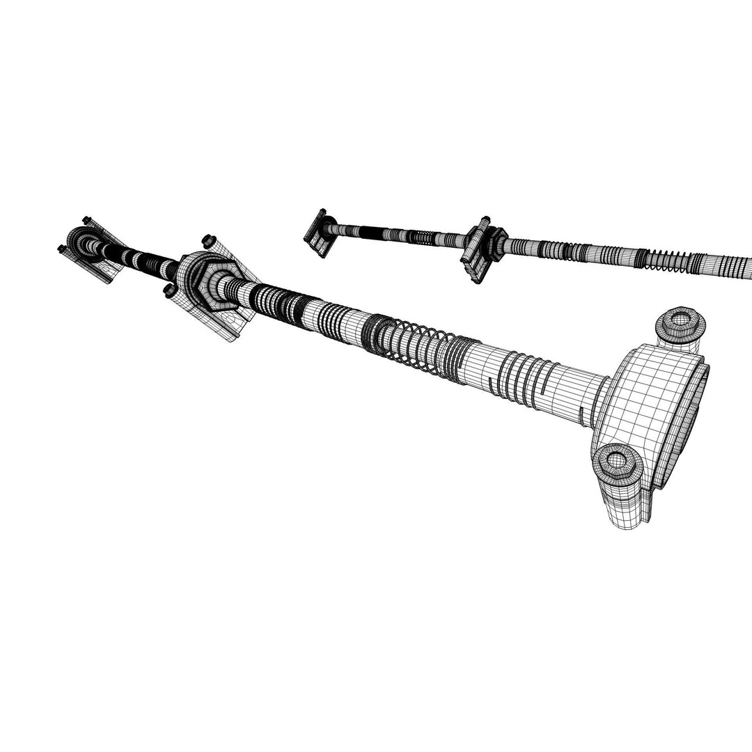 V12 Engine 3D Model – Working Animated Vehicle Part, FBX, PBR - View 41