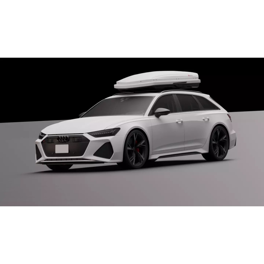 Audi RS6 Avant 3D Model – High-Fidelity Sport Car Asset, FBX - View 23