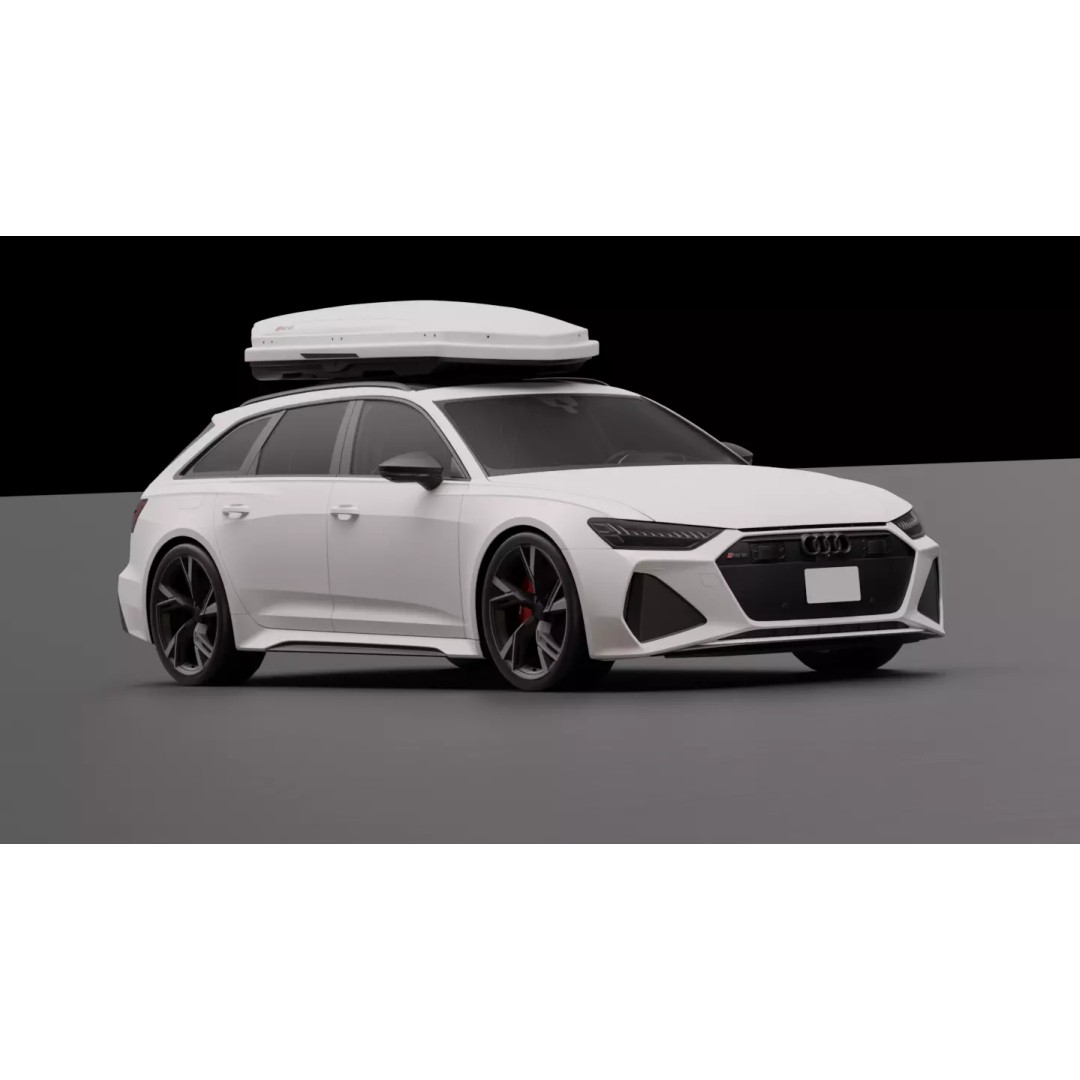 Audi RS6 Avant 3D Model – High-Fidelity Sport Car Asset, FBX - View 24