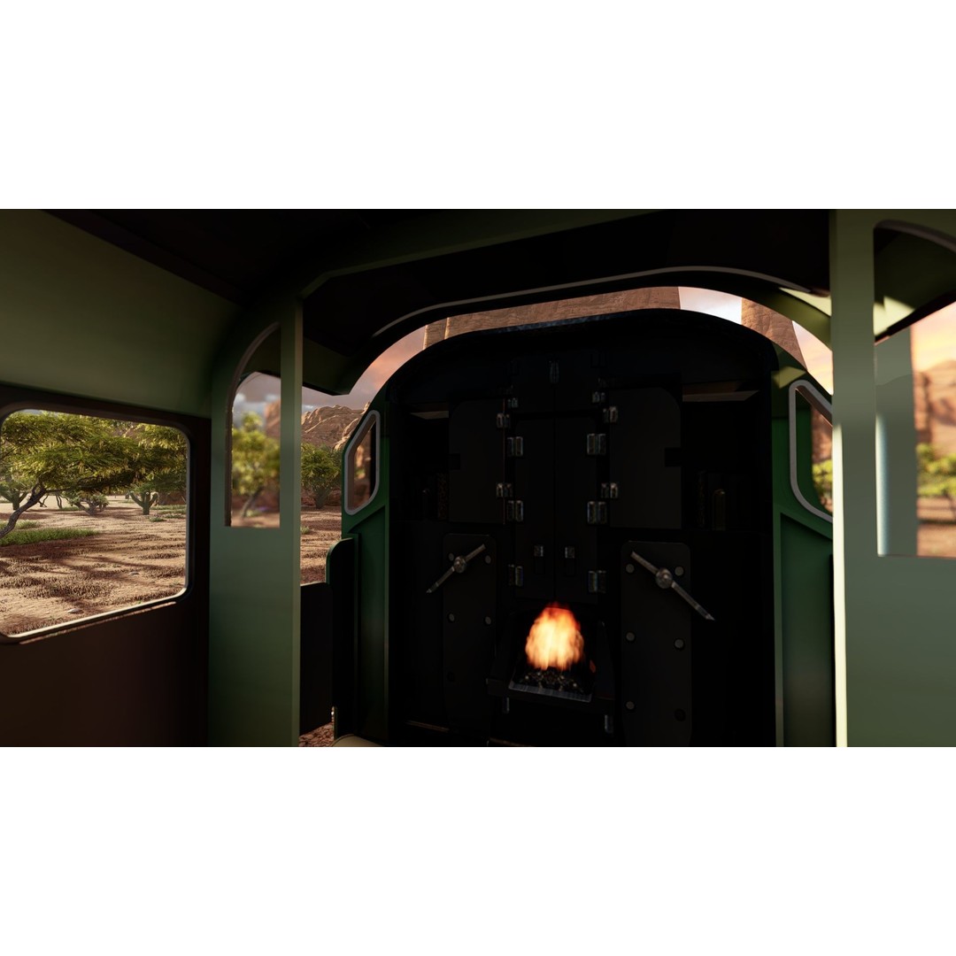 Steam Train 3D Model – Detailed Vintage Locomotive, SketchUp & FBX - View 21