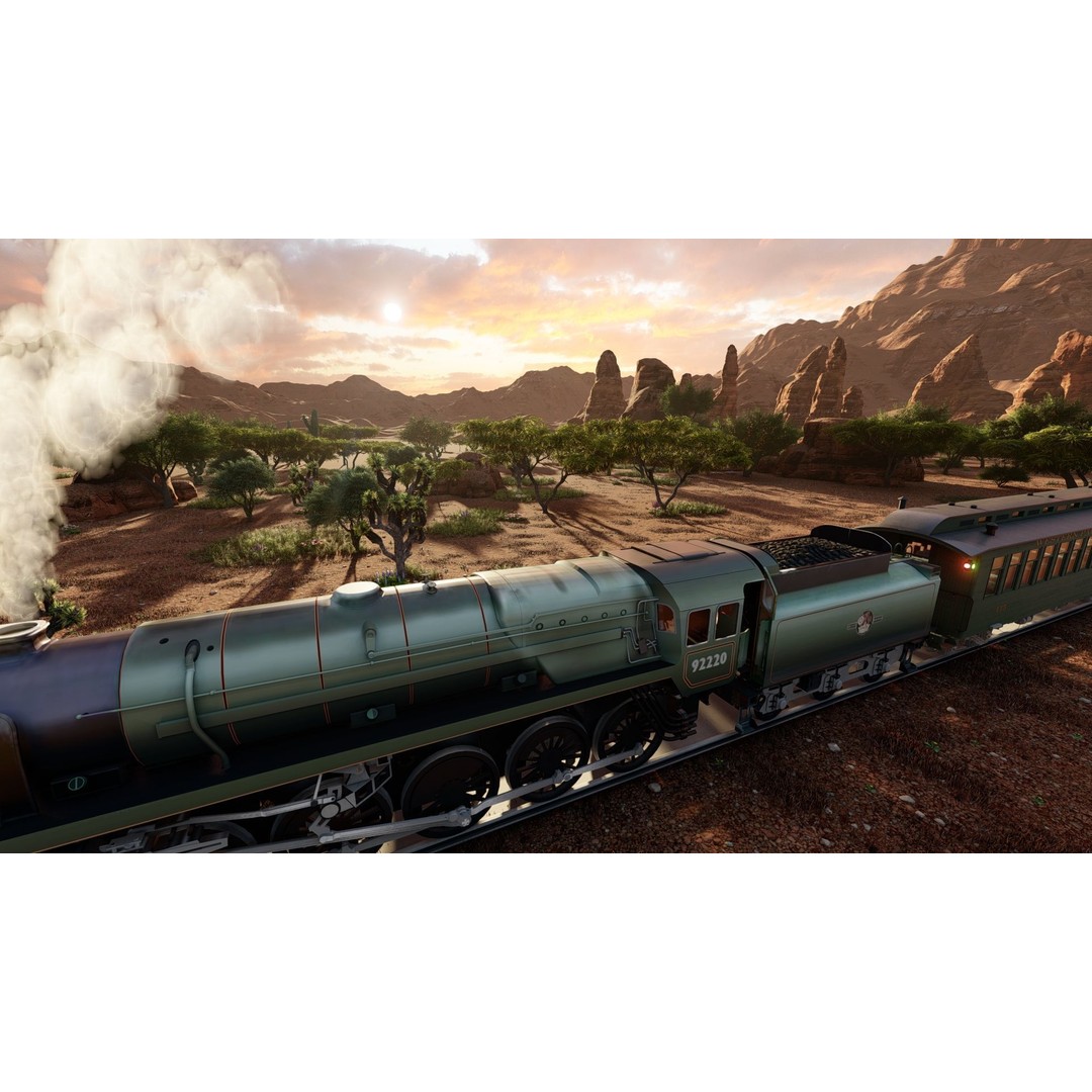 Steam Train 3D Model – Detailed Vintage Locomotive, SketchUp & FBX - View 23