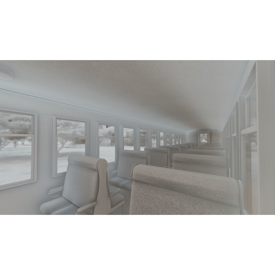 Steam Train 3D Model – Detailed Vintage Locomotive, SketchUp & FBX - View 30