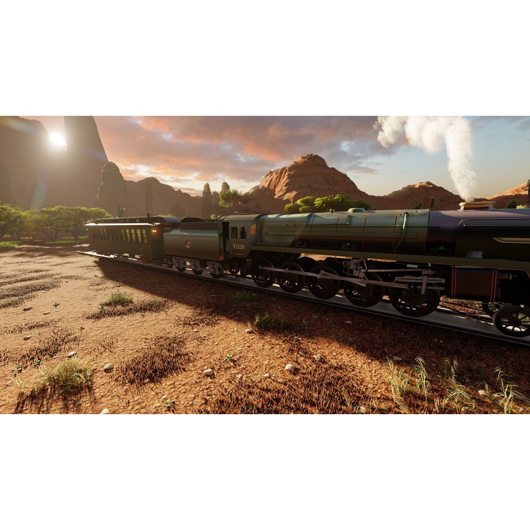 Steam Train 3D Model – Detailed Vintage Locomotive, SketchUp & FBX - View 4