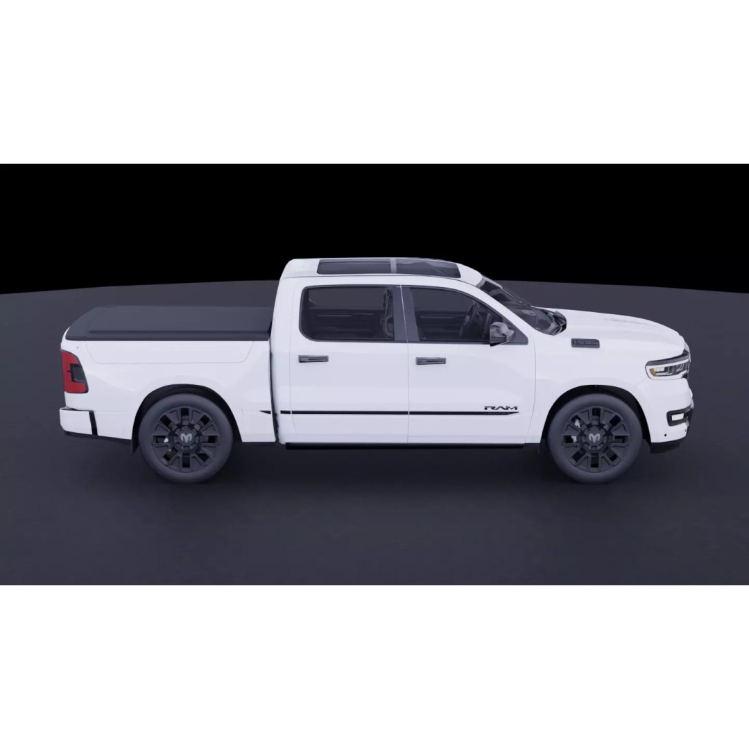 Dodge RAM 1500 RAMCHARGER 3D Model – High Fidelity Vehicle Asset, FBX - View 13