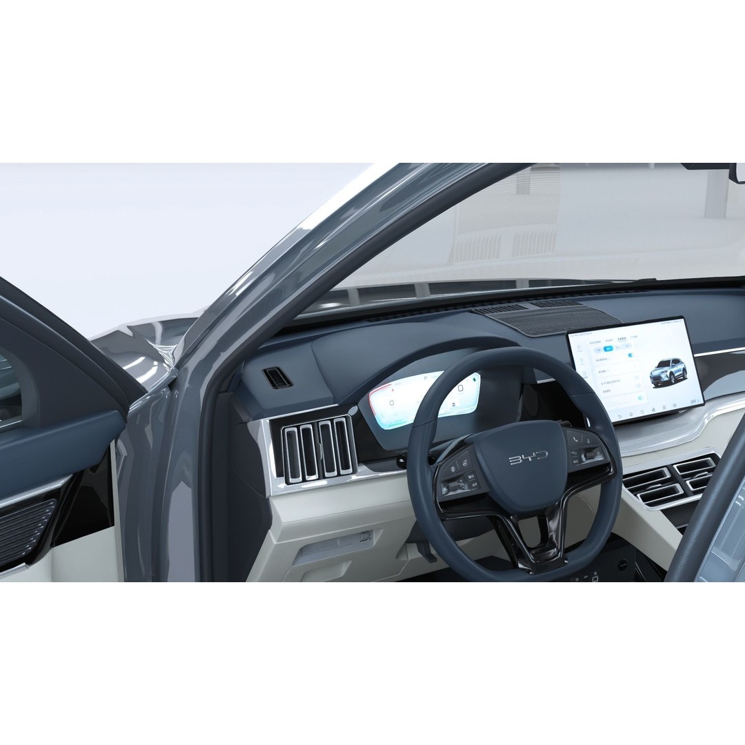 2024 BYD Seal U 3D Model – Hybrid SUV with Interior, FBX & OBJ Formats - View 11