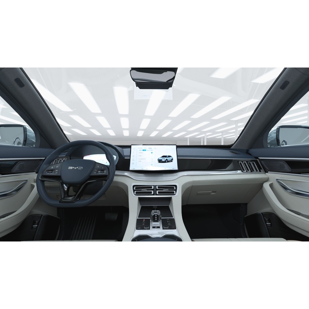 2024 BYD Seal U 3D Model – Hybrid SUV with Interior, FBX & OBJ Formats - View 12