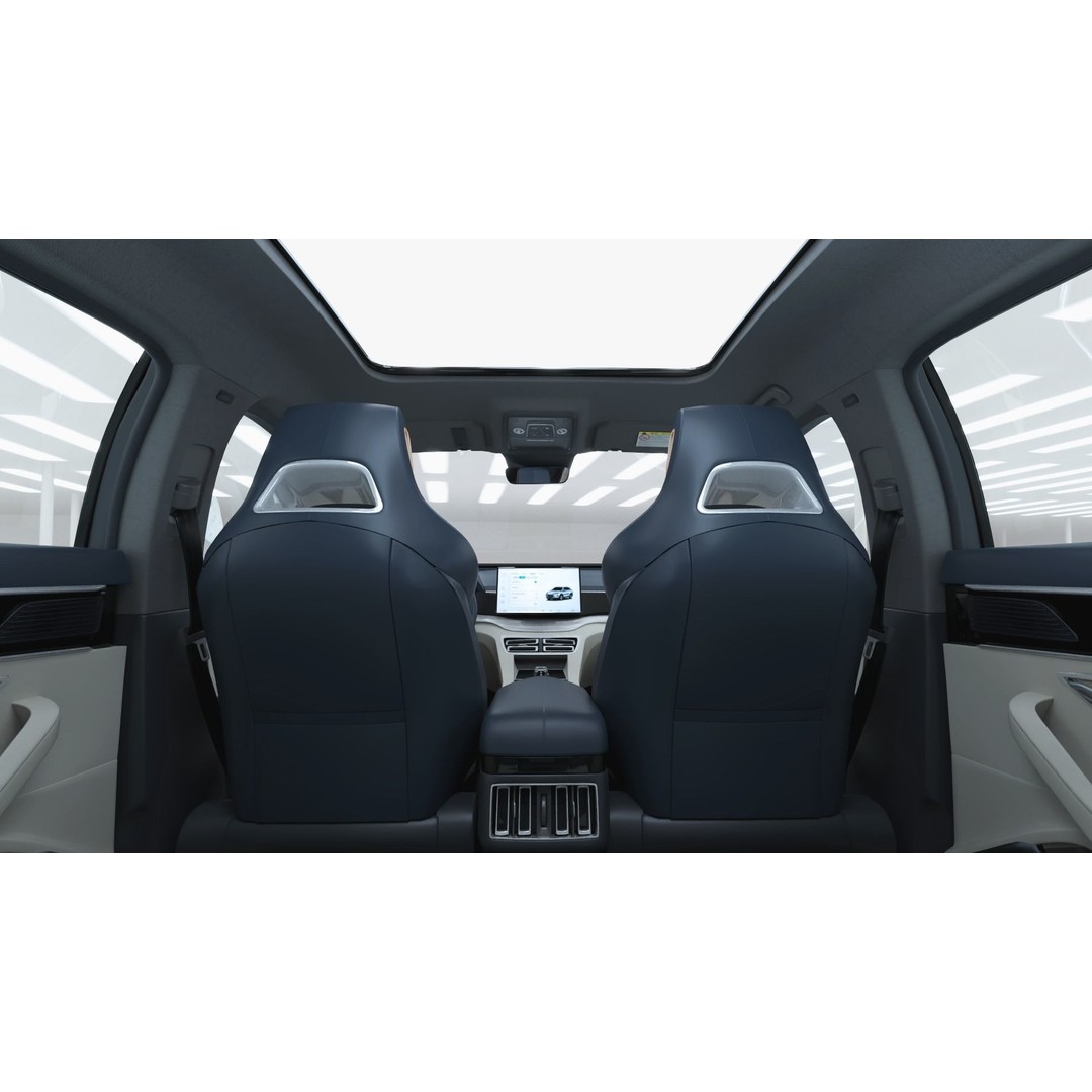 2024 BYD Seal U 3D Model – Hybrid SUV with Interior, FBX & OBJ Formats - View 14