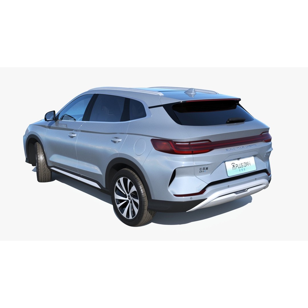 2024 BYD Seal U 3D Model – Hybrid SUV with Interior, FBX & OBJ Formats - View 17