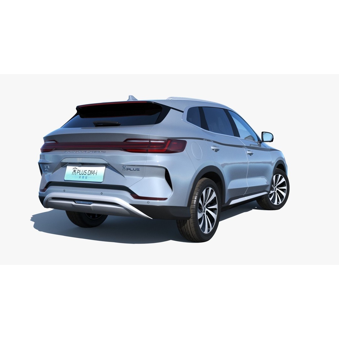 2024 BYD Seal U 3D Model – Hybrid SUV with Interior, FBX & OBJ Formats - View 19