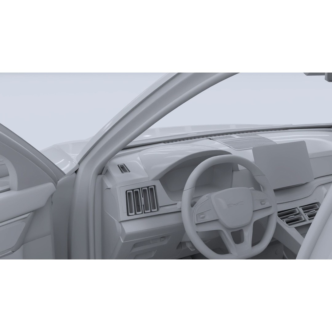 2024 BYD Seal U 3D Model – Hybrid SUV with Interior, FBX & OBJ Formats - View 24