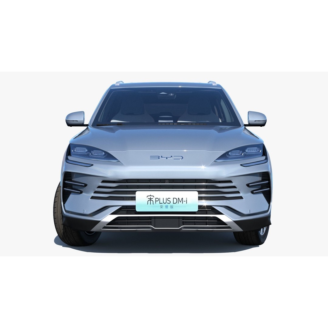 2024 BYD Seal U 3D Model – Hybrid SUV with Interior, FBX & OBJ Formats - View 6