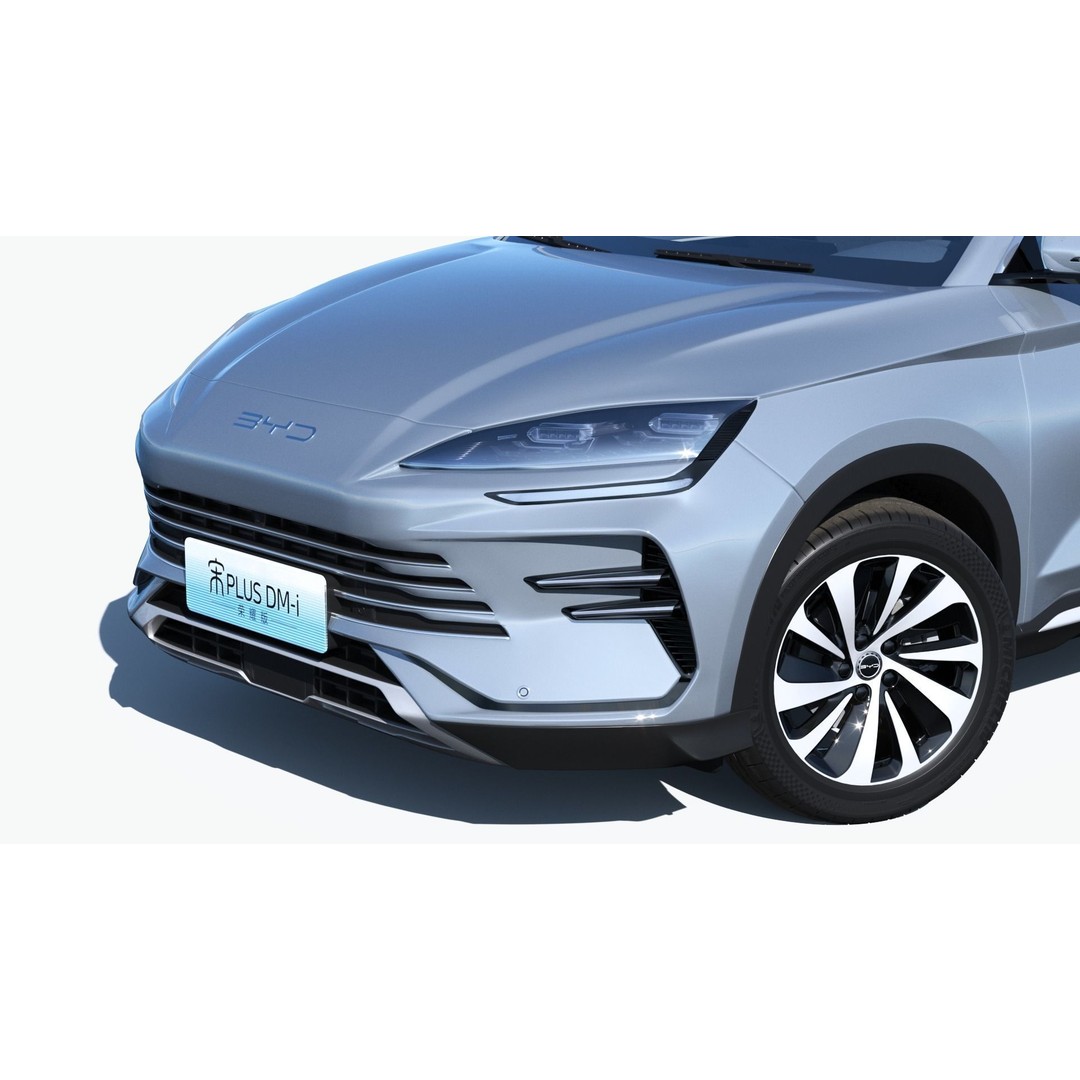 2024 BYD Seal U 3D Model – Hybrid SUV with Interior, FBX & OBJ Formats - View 7