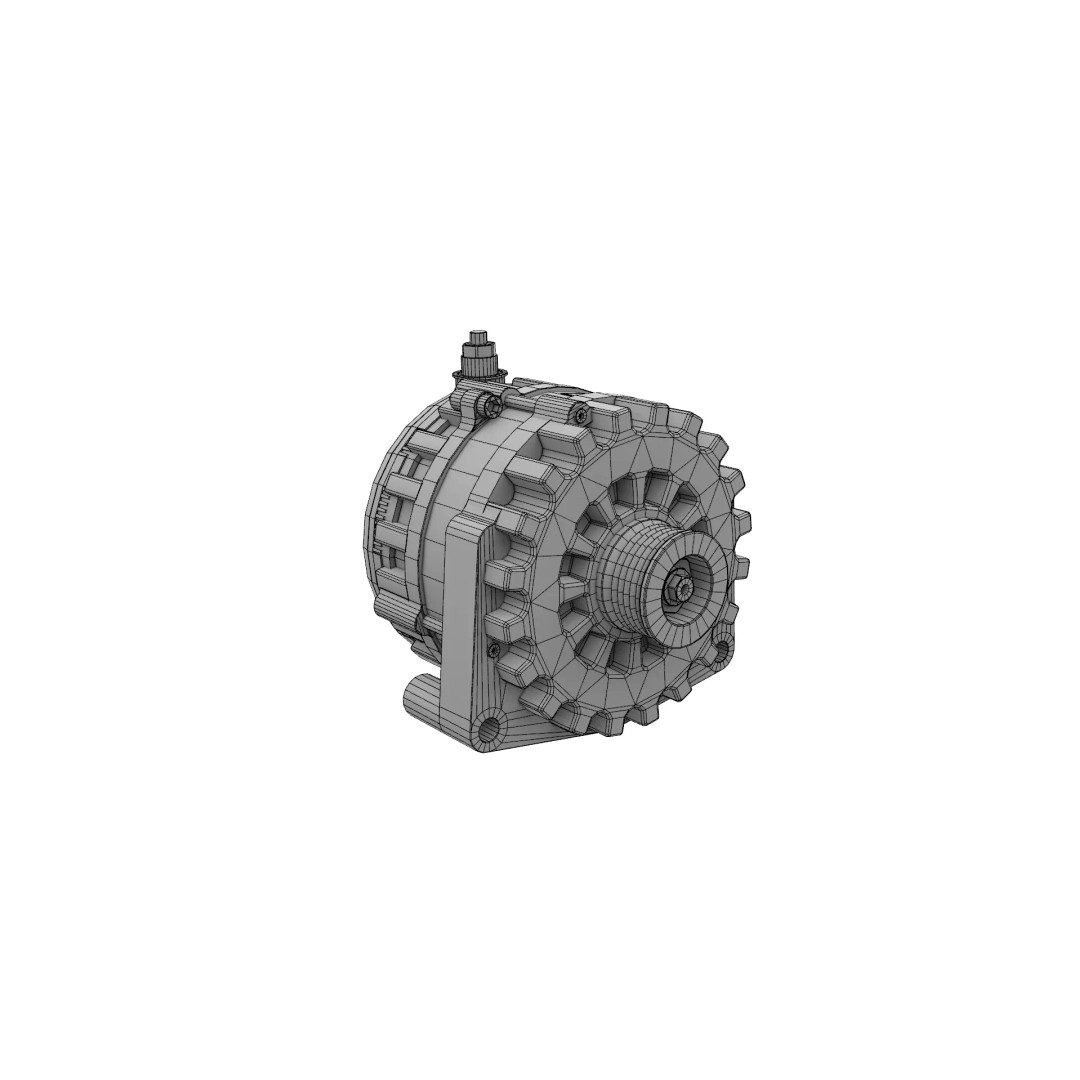 MechMan Elite Series 3D Model – Low Poly Vehicle Part, FBX, Game Ready - View 8