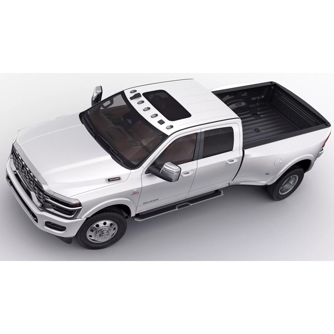 Ram 3500 HD Limited Longhorn 2025 Dually 3D Model – High Poly Vehicle, FBX, OBJ, Blender - View 13