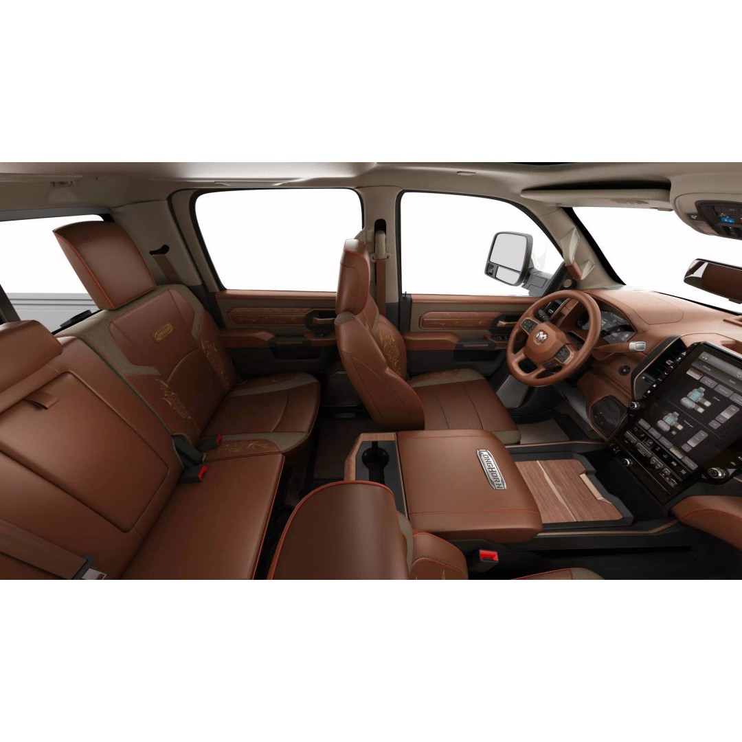 Ram 3500 HD Limited Longhorn 2025 Dually 3D Model – High Poly Vehicle, FBX, OBJ, Blender - View 31