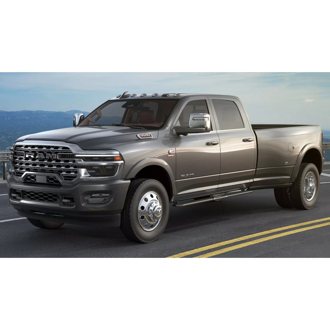 Ram 3500 HD Limited Longhorn 2025 Dually 3D Model – High Poly Vehicle, FBX, OBJ, Blender - View 6