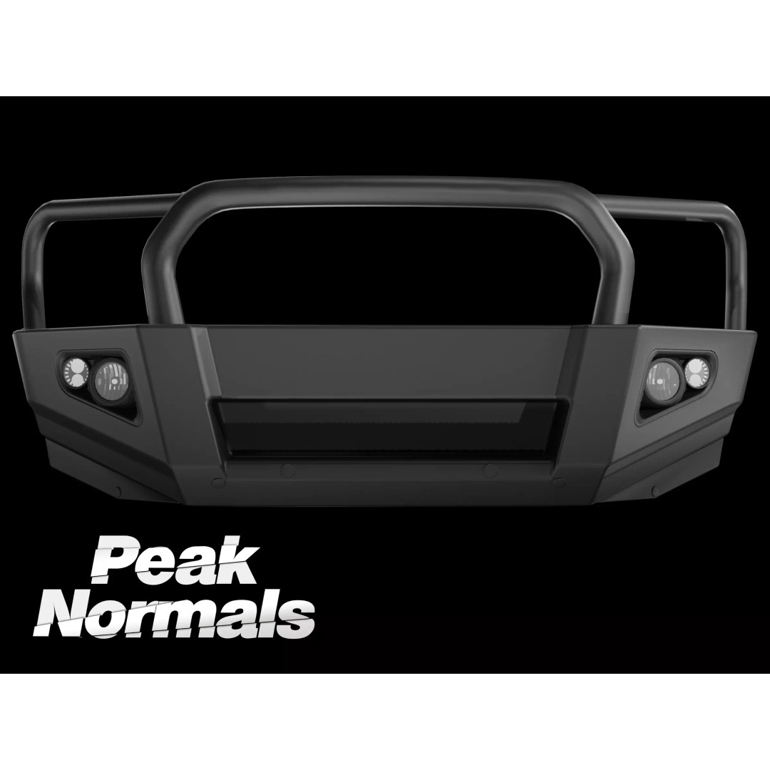 Everest and Ranger Bullbar 3D Model – Low-Poly Vehicle Asset, FBX - View 2