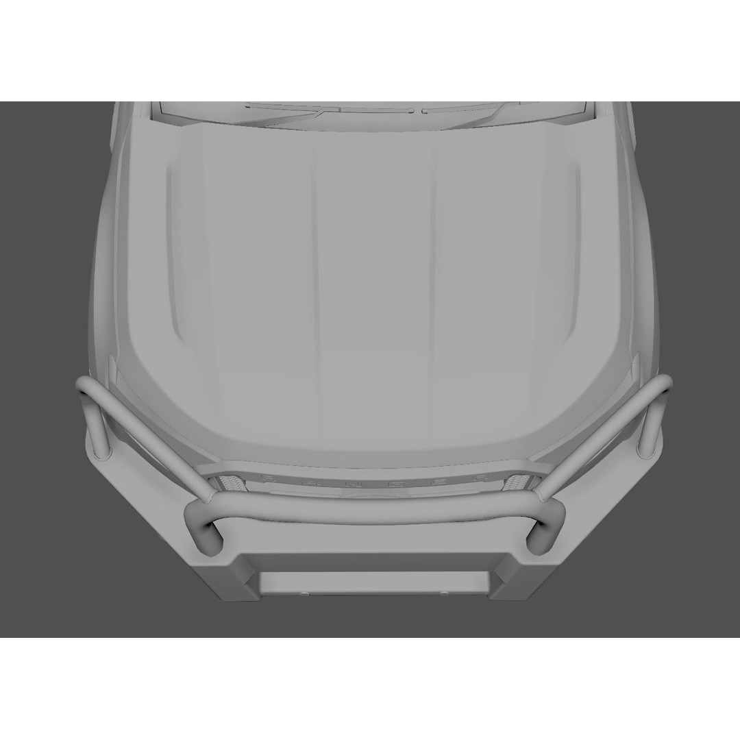 Everest and Ranger Bullbar 3D Model – Low-Poly Vehicle Asset, FBX - View 21