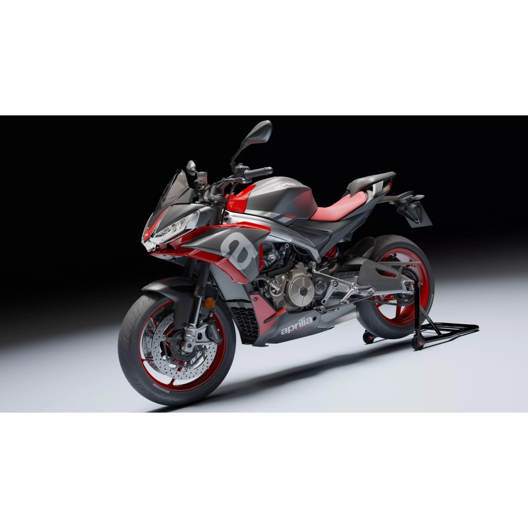 Aprilia Tuono 660 2021 3D Model – Low Poly PBR Rigged Asset, Blender - View 11