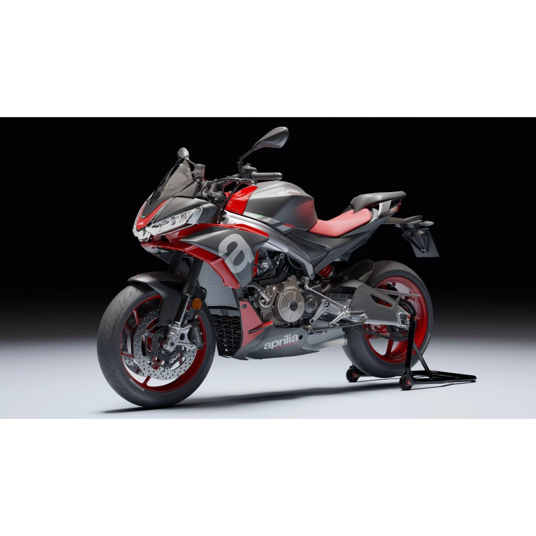 Aprilia Tuono 660 2021 3D Model – Low Poly PBR Rigged Asset, Blender - View 2