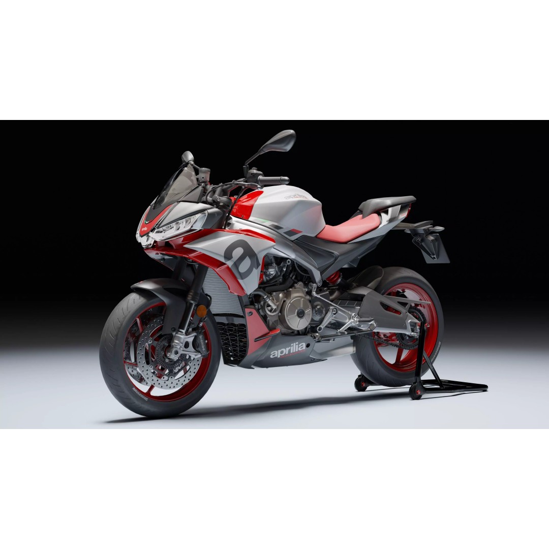 Aprilia Tuono 660 2021 3D Model – Low Poly PBR Rigged Asset, Blender - View 3