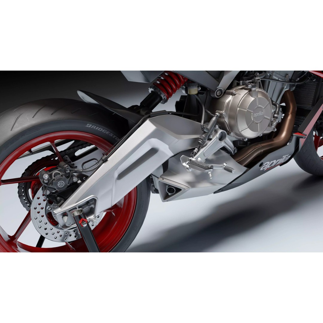Aprilia Tuono 660 2021 3D Model – Low Poly PBR Rigged Asset, Blender - View 30