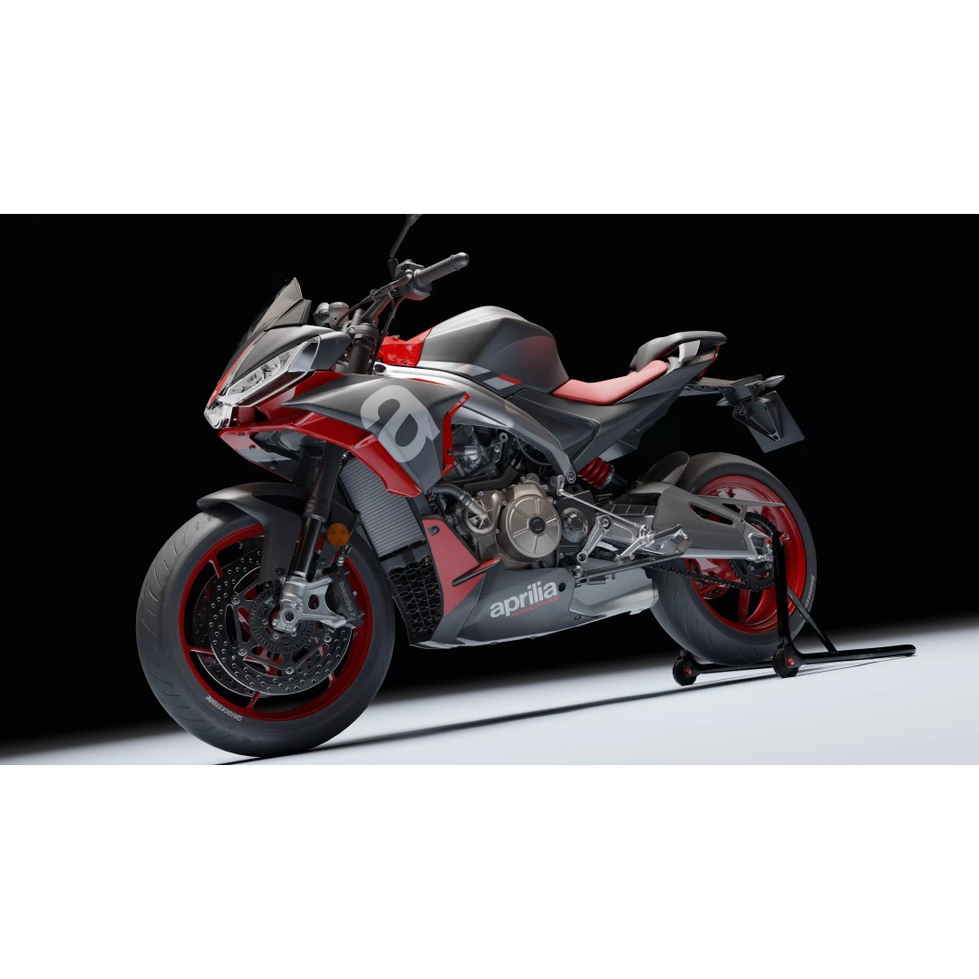 Aprilia Tuono 660 2021 3D Model – Low Poly PBR Rigged Asset, Blender - View 34