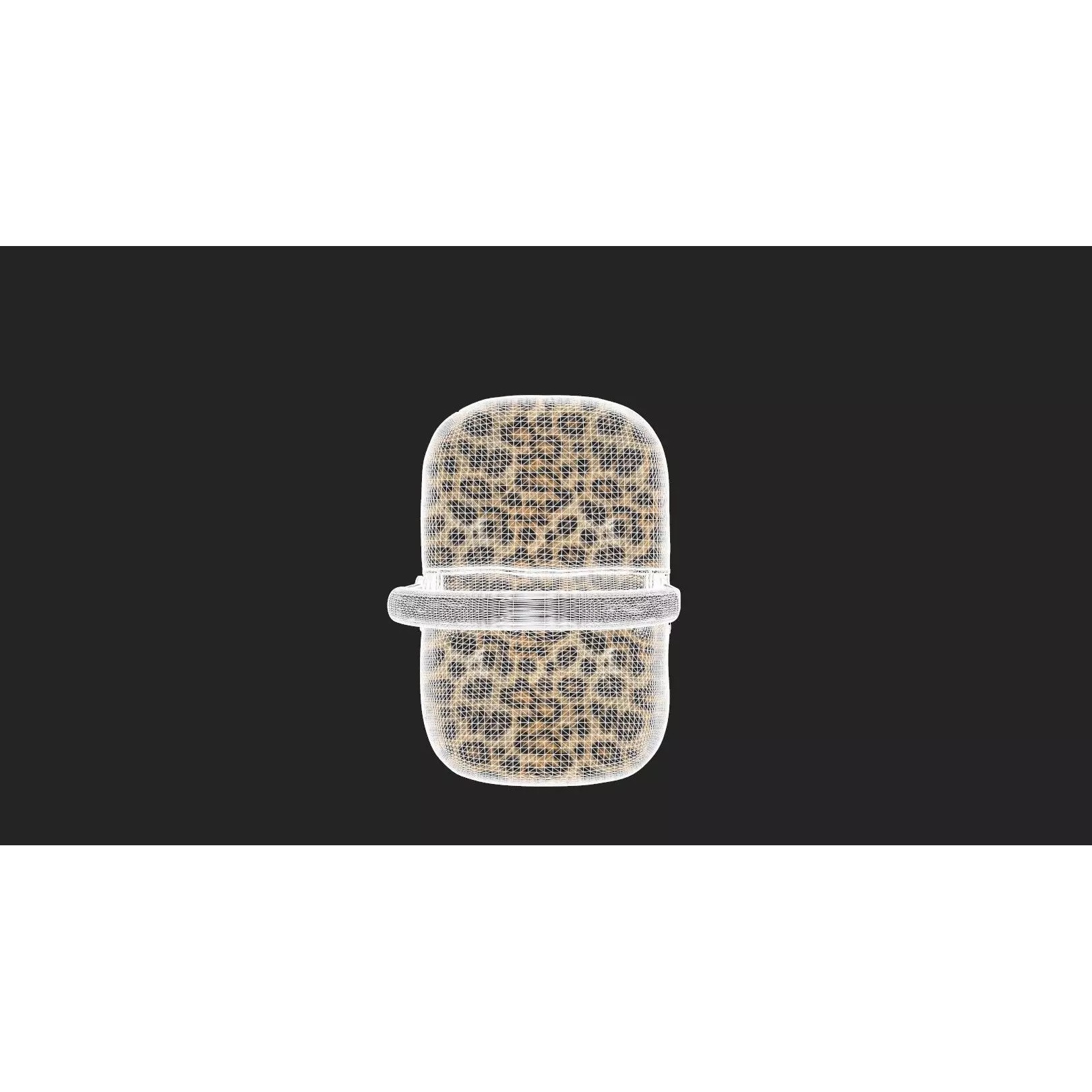 Modern Picnic Basket - Game-Ready 3D Model - View 10