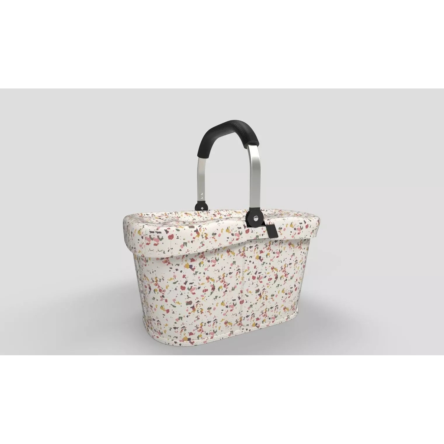 Modern Picnic Basket - Game-Ready 3D Model - View 2