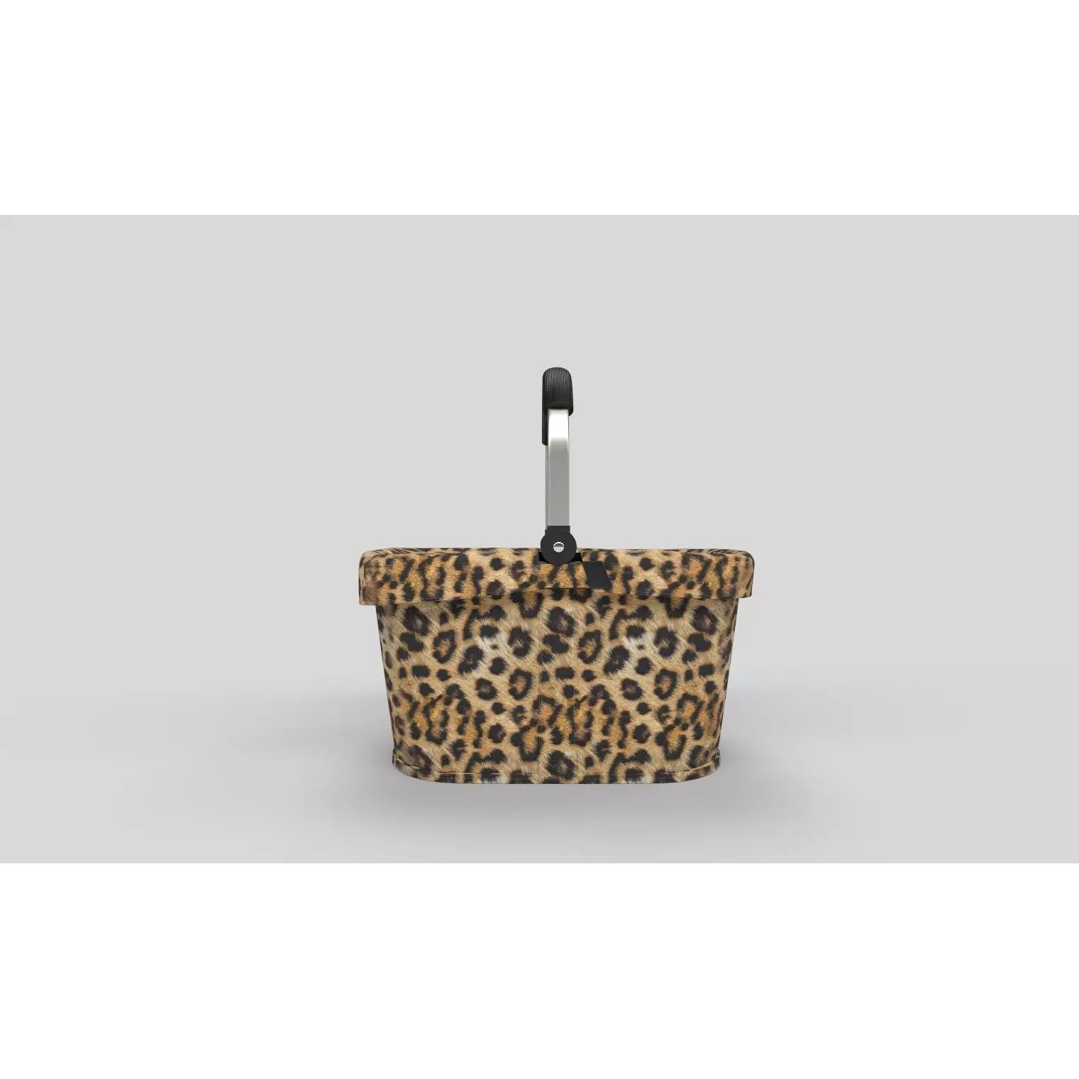 Modern Picnic Basket - Game-Ready 3D Model - View 4