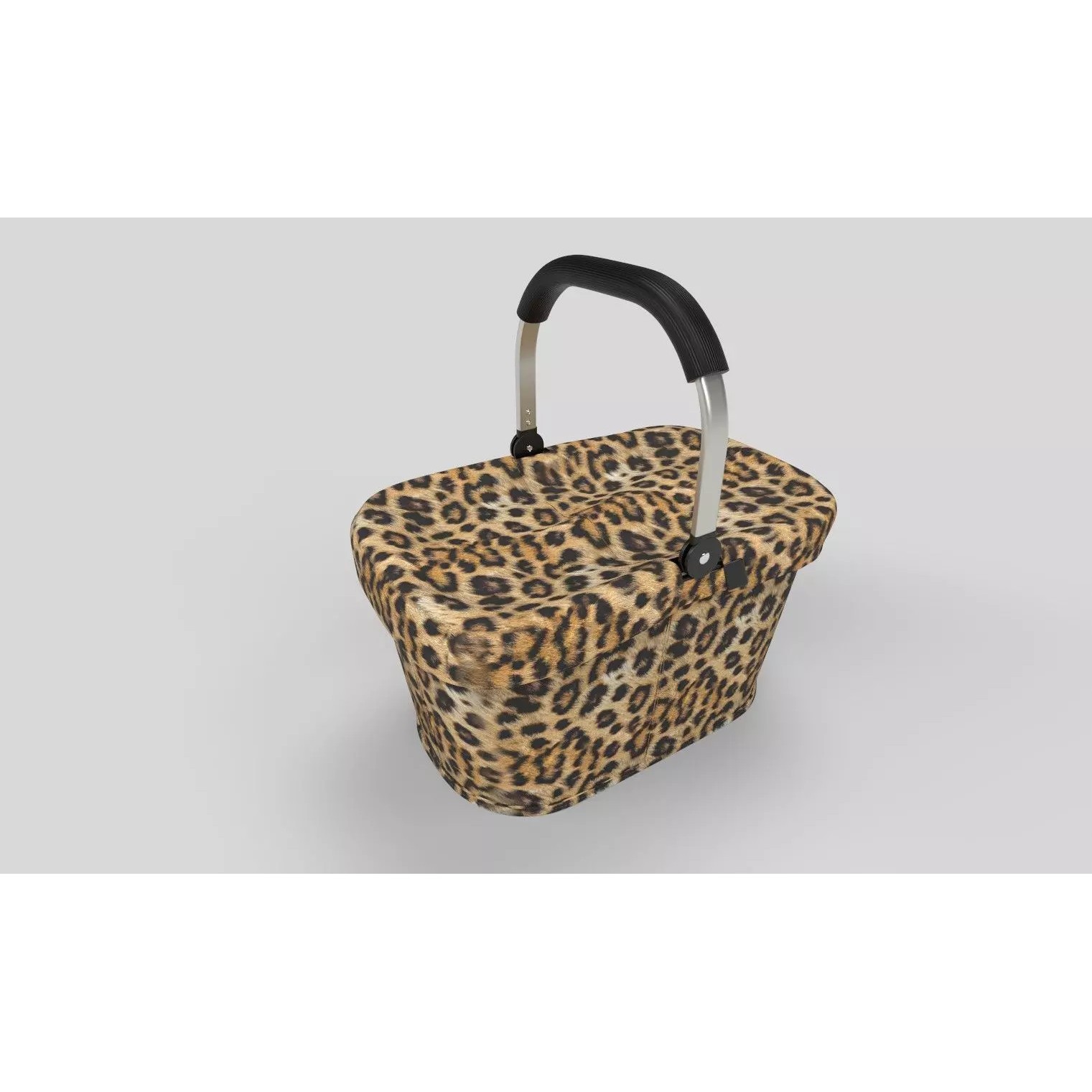 Modern Picnic Basket - Game-Ready 3D Model - View 5