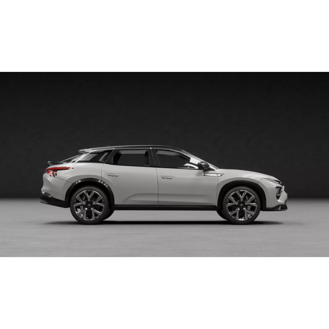 Citroën C5 X 3D Model – Low Poly Game Ready Asset for Unity & Unreal - View 6