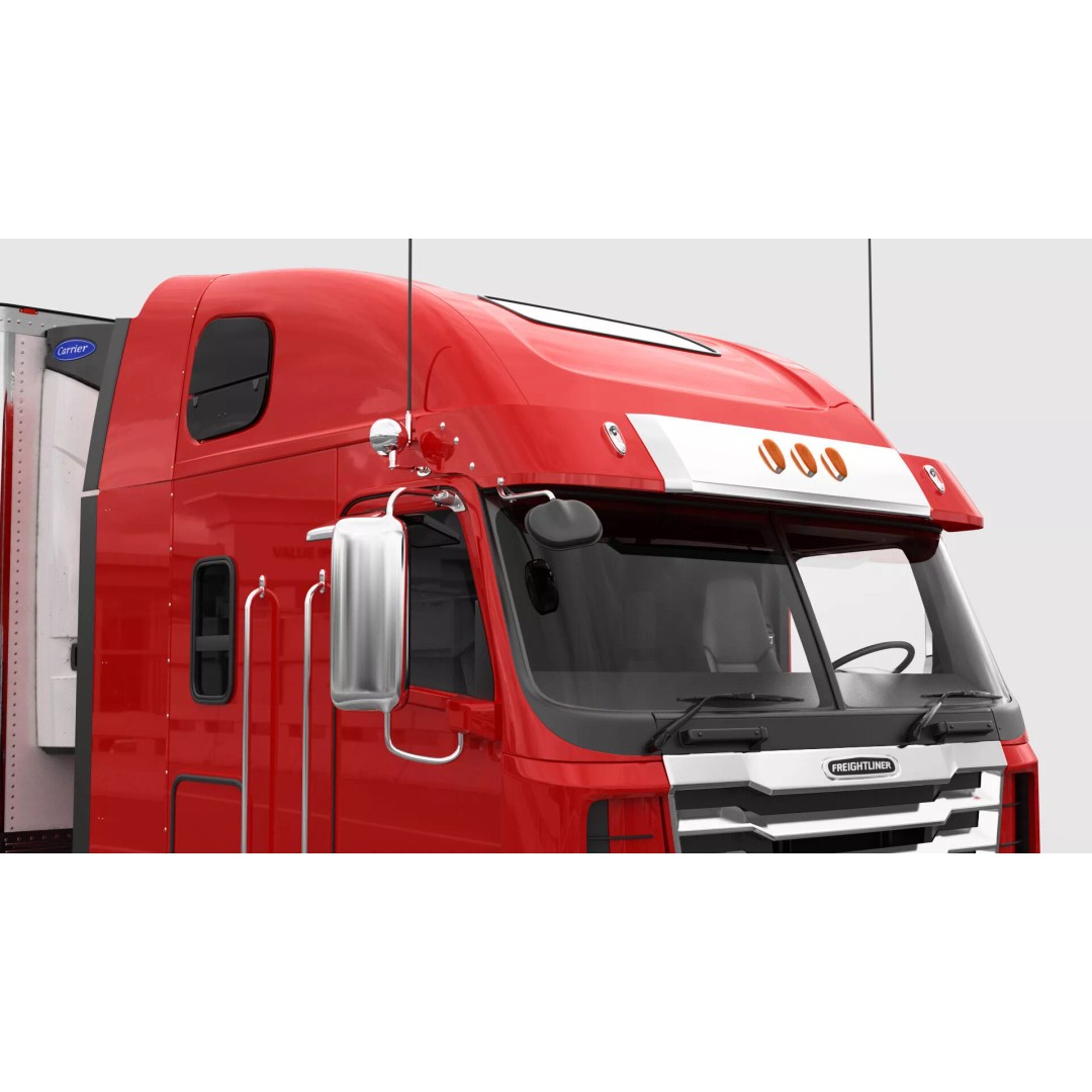 Freightliner Argosy 3D Model – Realistic Truck with PBR Textures - View 10