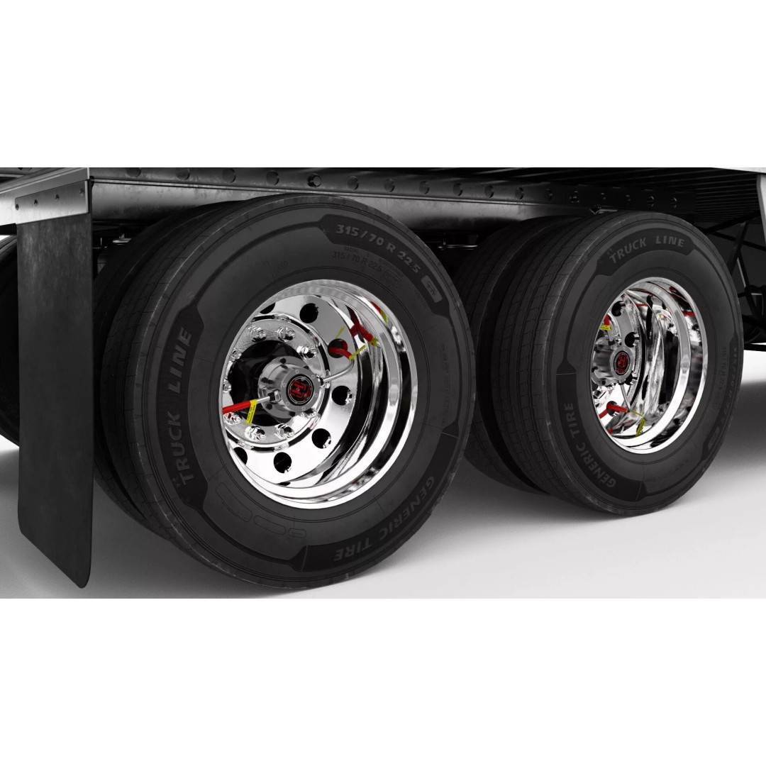 Freightliner Argosy 3D Model – Realistic Truck with PBR Textures - View 20