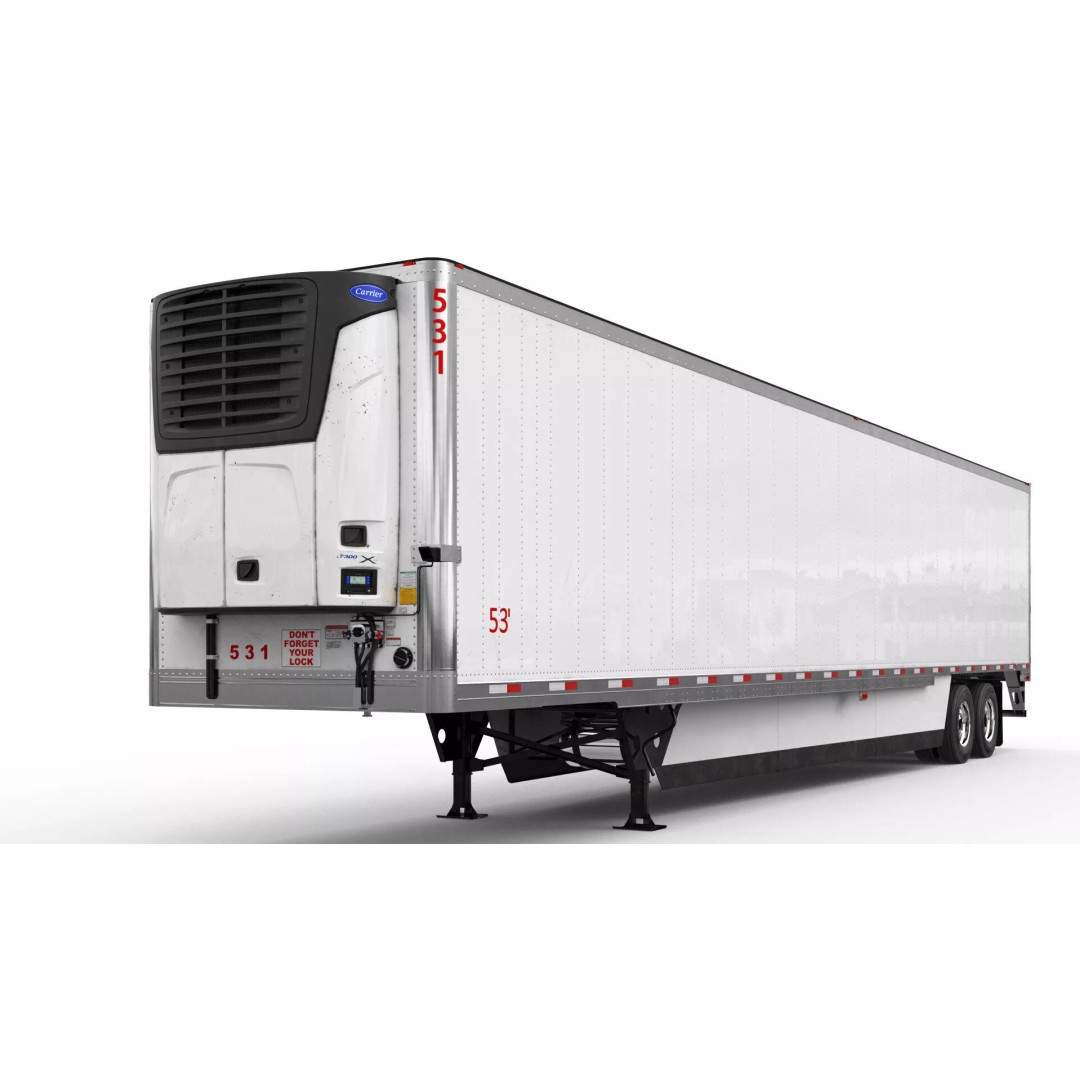 Freightliner Argosy 3D Model – Realistic Truck with PBR Textures - View 31