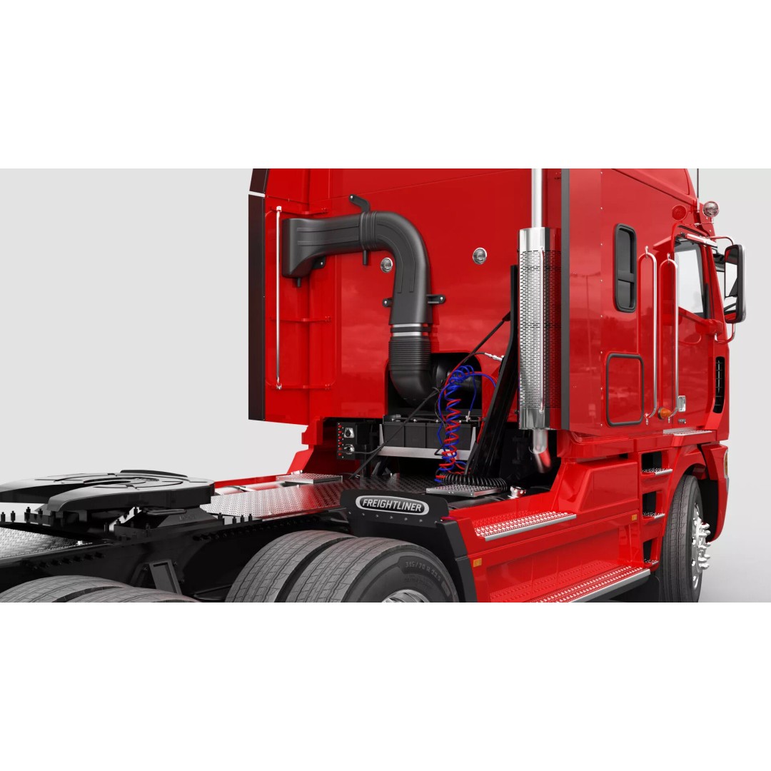 Freightliner Argosy 3D Model – Realistic Truck with PBR Textures - View 38