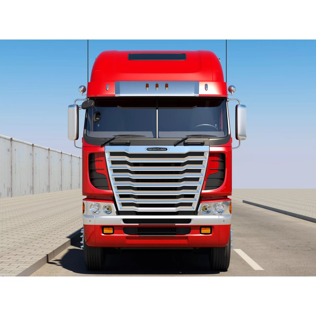 Freightliner Argosy 3D Model – Realistic Truck with PBR Textures - View 44