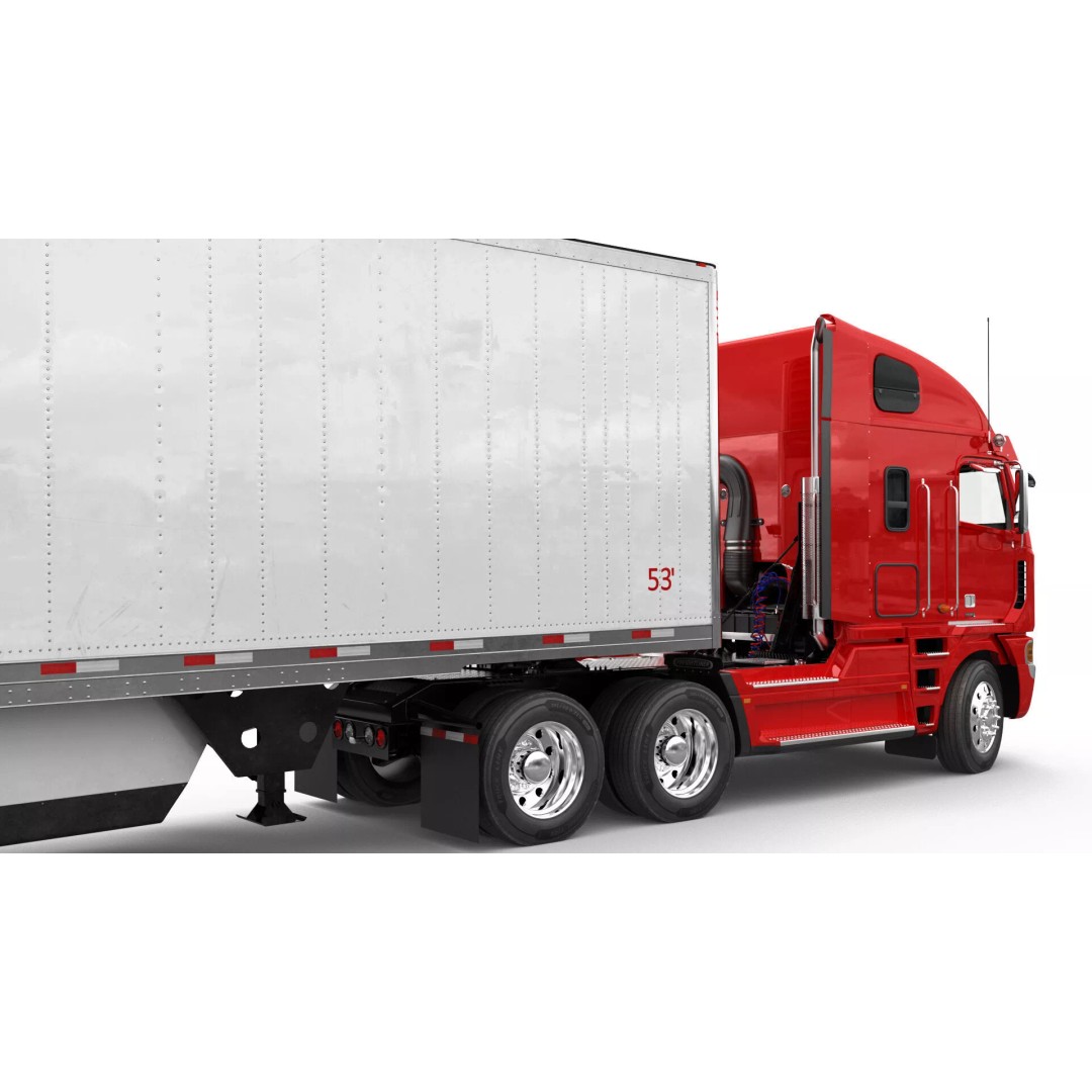 Freightliner Argosy 3D Model – Realistic Truck with PBR Textures - View 5