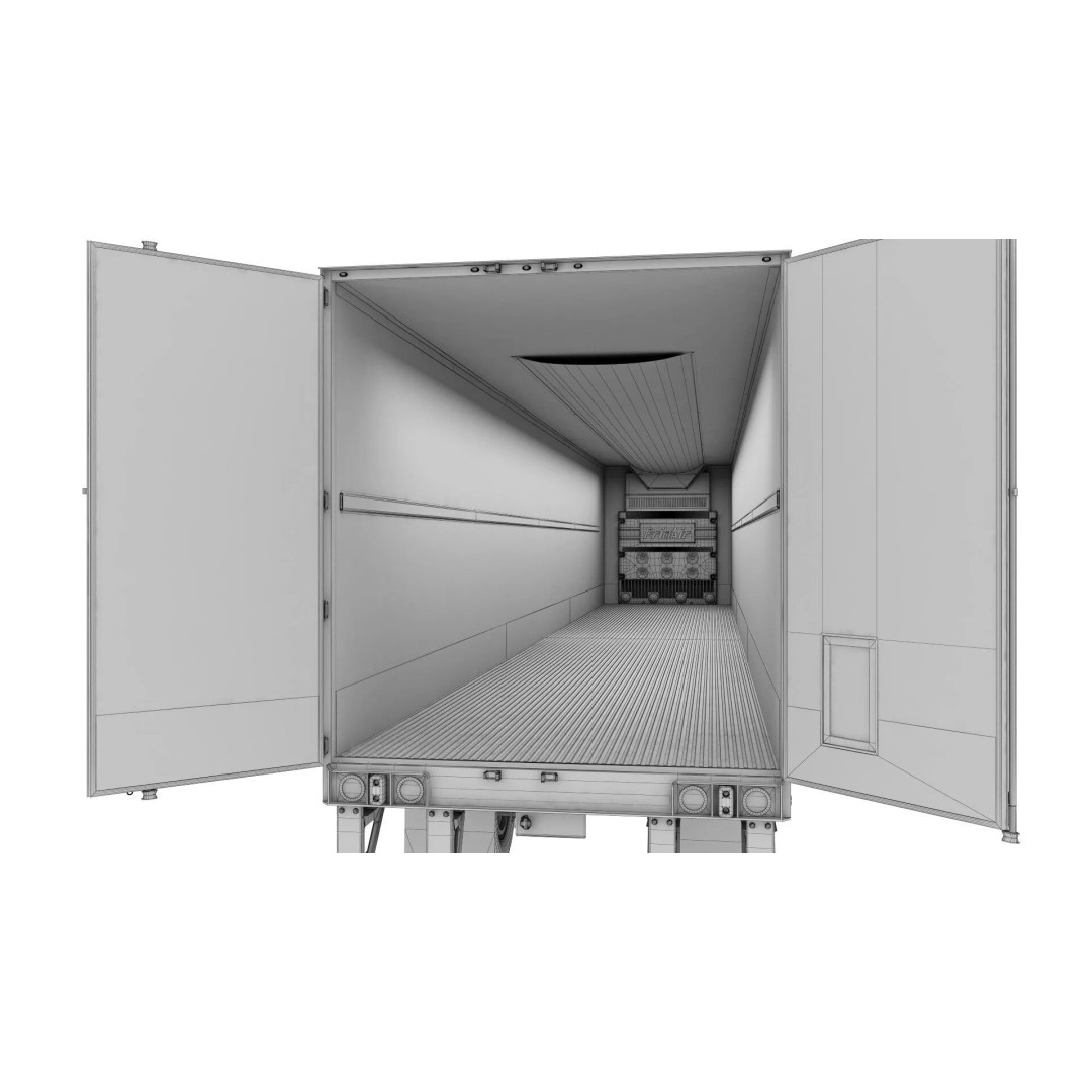 Freightliner Argosy 3D Model – Realistic Truck with PBR Textures - View 51