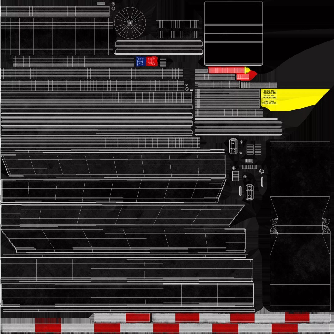 Freightliner Argosy 3D Model – Realistic Truck with PBR Textures - View 55