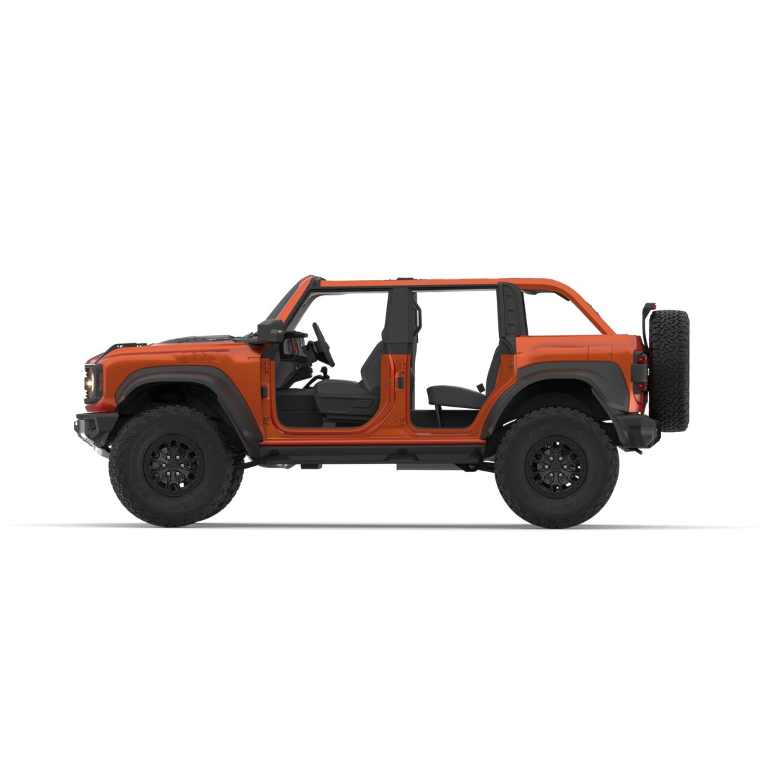 SUV Bronco Raptor Mk6 2022 3D Model – High Poly PBR Asset, FBX, OBJ - View 24