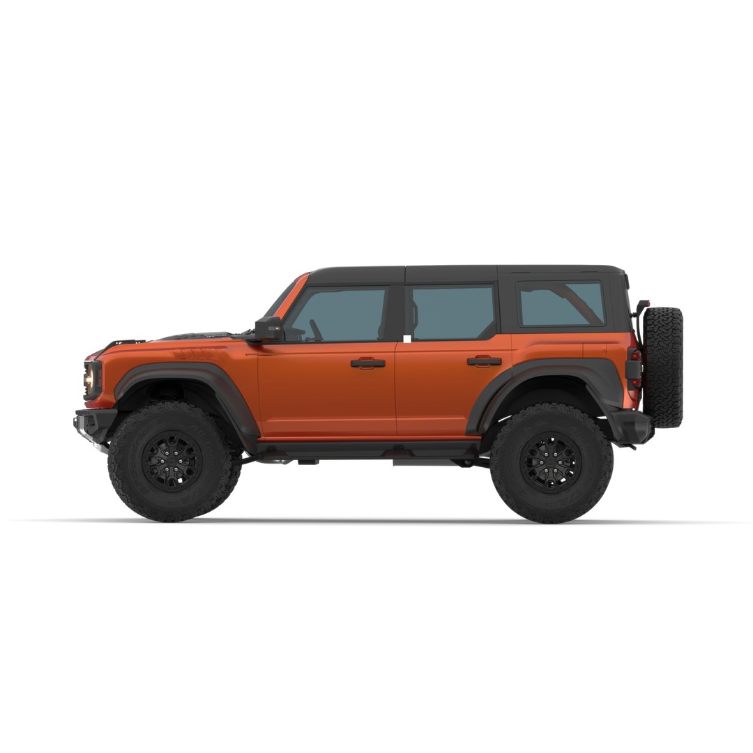 SUV Bronco Raptor Mk6 2022 3D Model – High Poly PBR Asset, FBX, OBJ - View 3