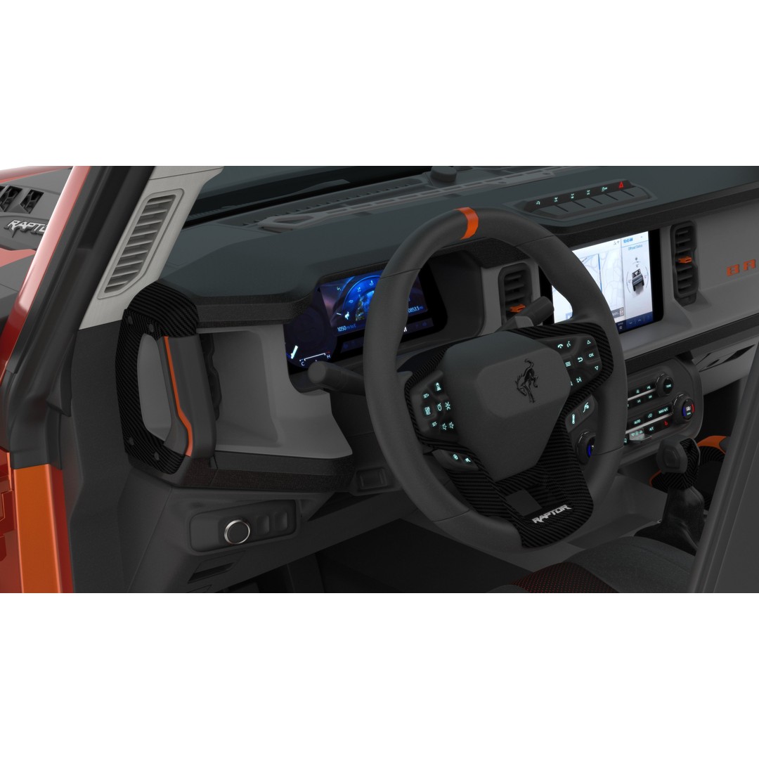 SUV Bronco Raptor Mk6 2022 3D Model – High Poly PBR Asset, FBX, OBJ - View 37
