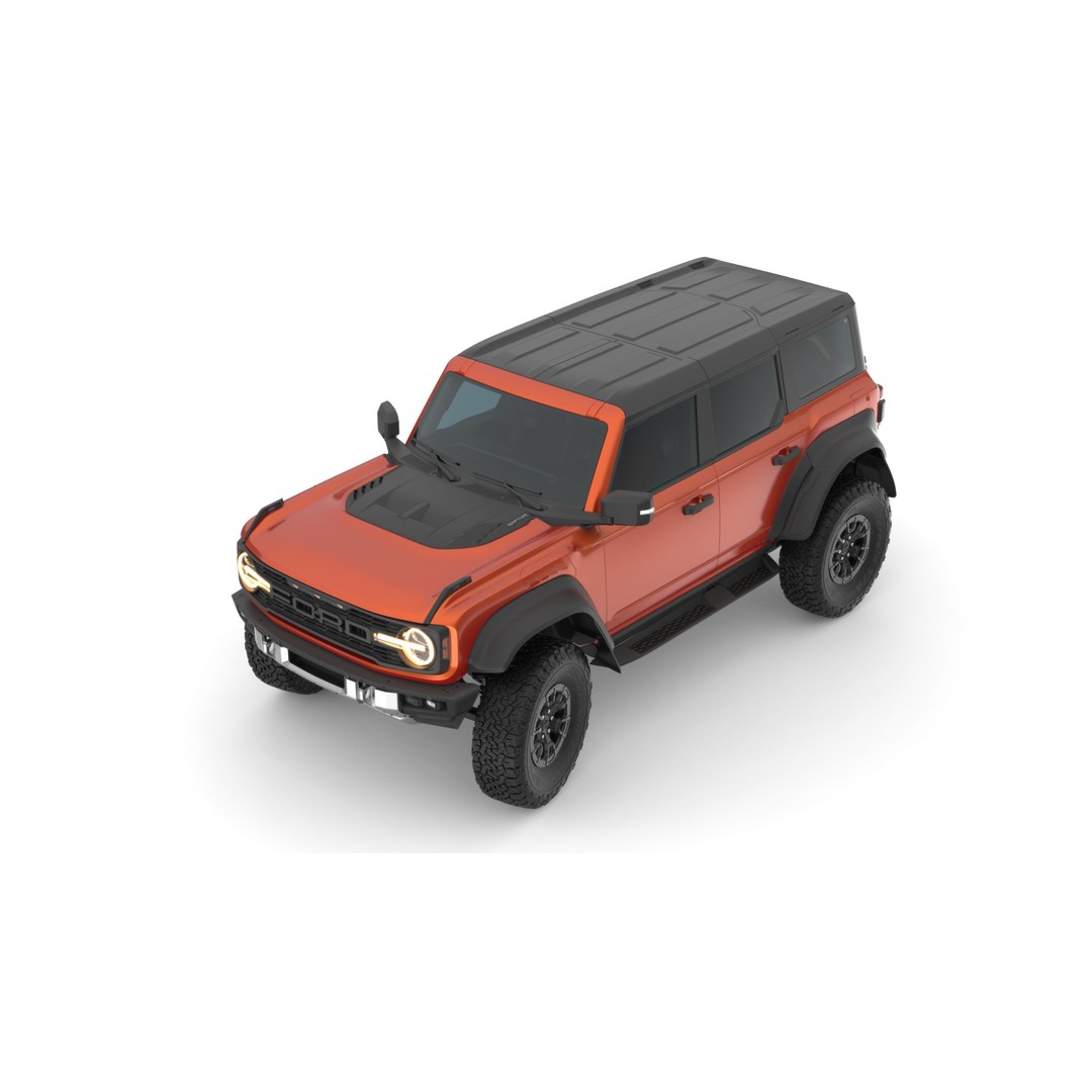 SUV Bronco Raptor Mk6 2022 3D Model – High Poly PBR Asset, FBX, OBJ - View 53