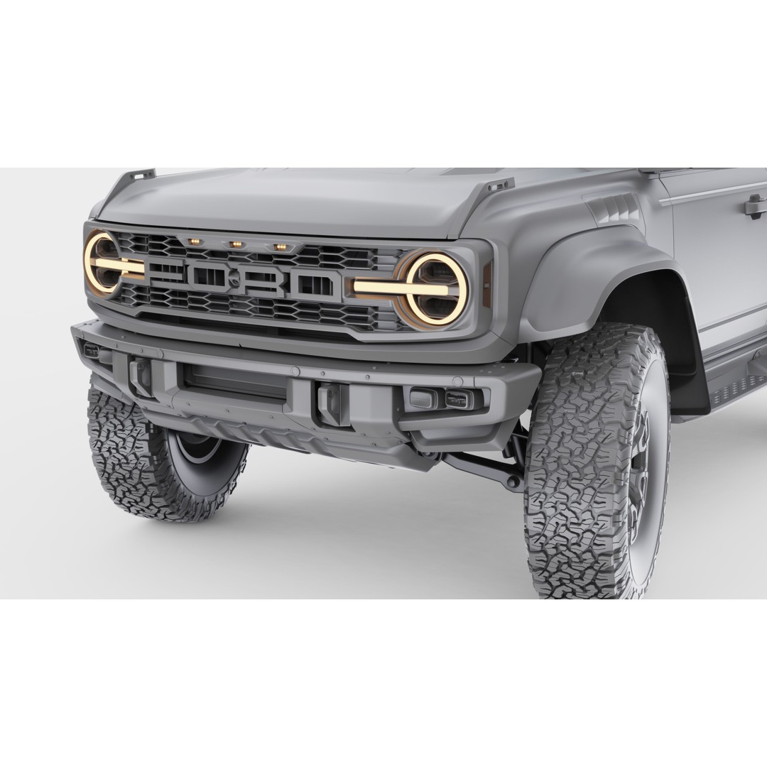 SUV Bronco Raptor Mk6 2022 3D Model – High Poly PBR Asset, FBX, OBJ - View 56
