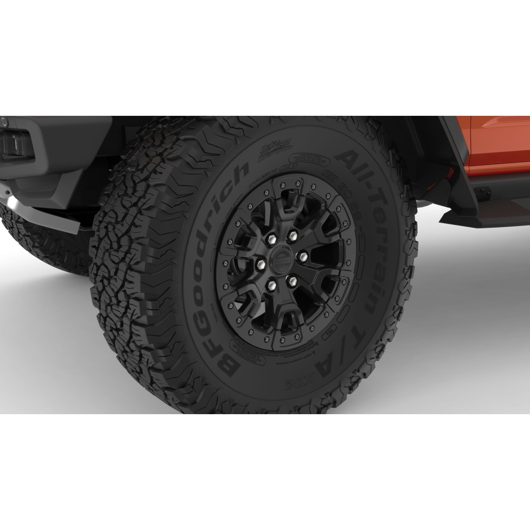 SUV Bronco Raptor Mk6 2022 3D Model – High Poly PBR Asset, FBX, OBJ - View 6