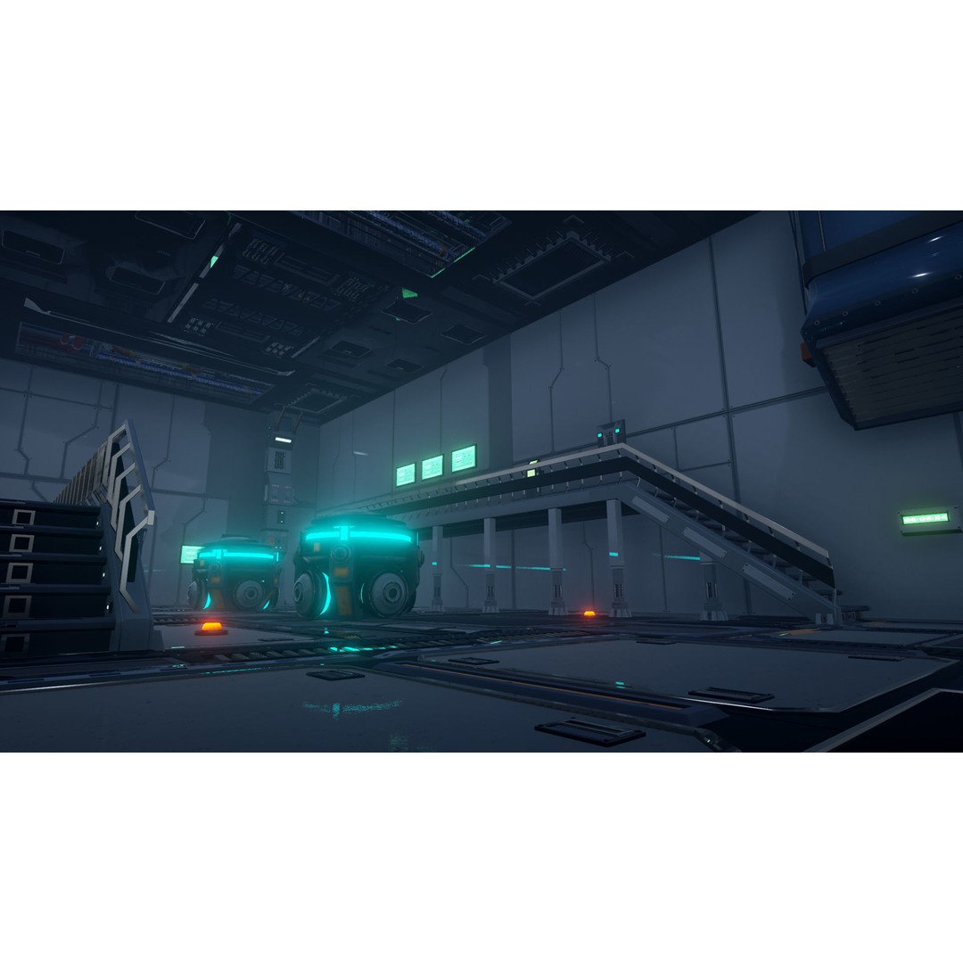 Modular Sci-Fi Interior Pack 3D Model – Low Poly Game Asset, FBX - View 12