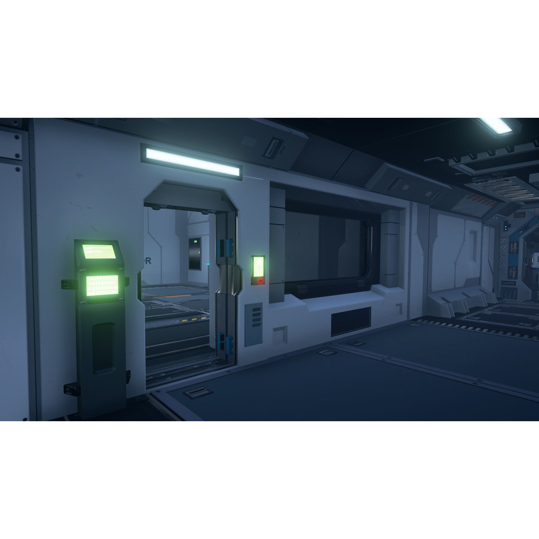 Modular Sci-Fi Interior Pack 3D Model – Low Poly Game Asset, FBX - View 18