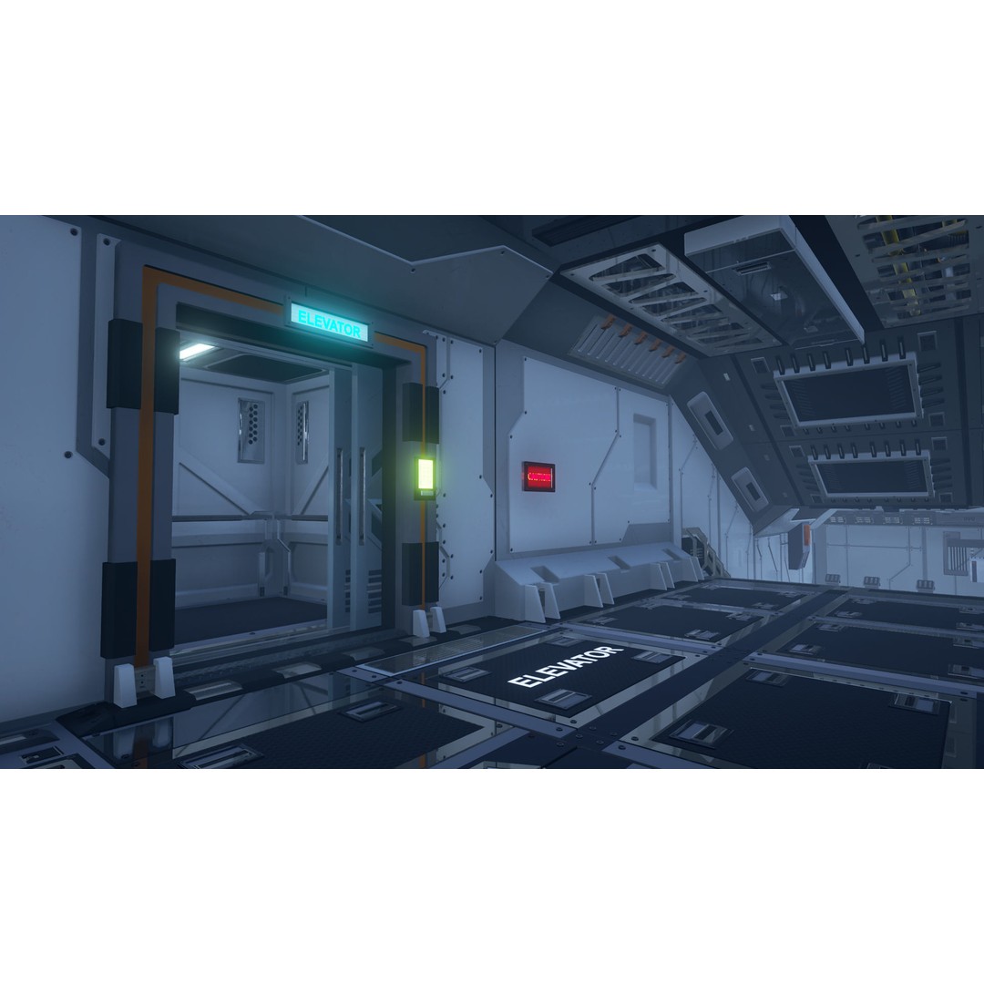 Modular Sci-Fi Interior Pack 3D Model – Low Poly Game Asset, FBX - View 20