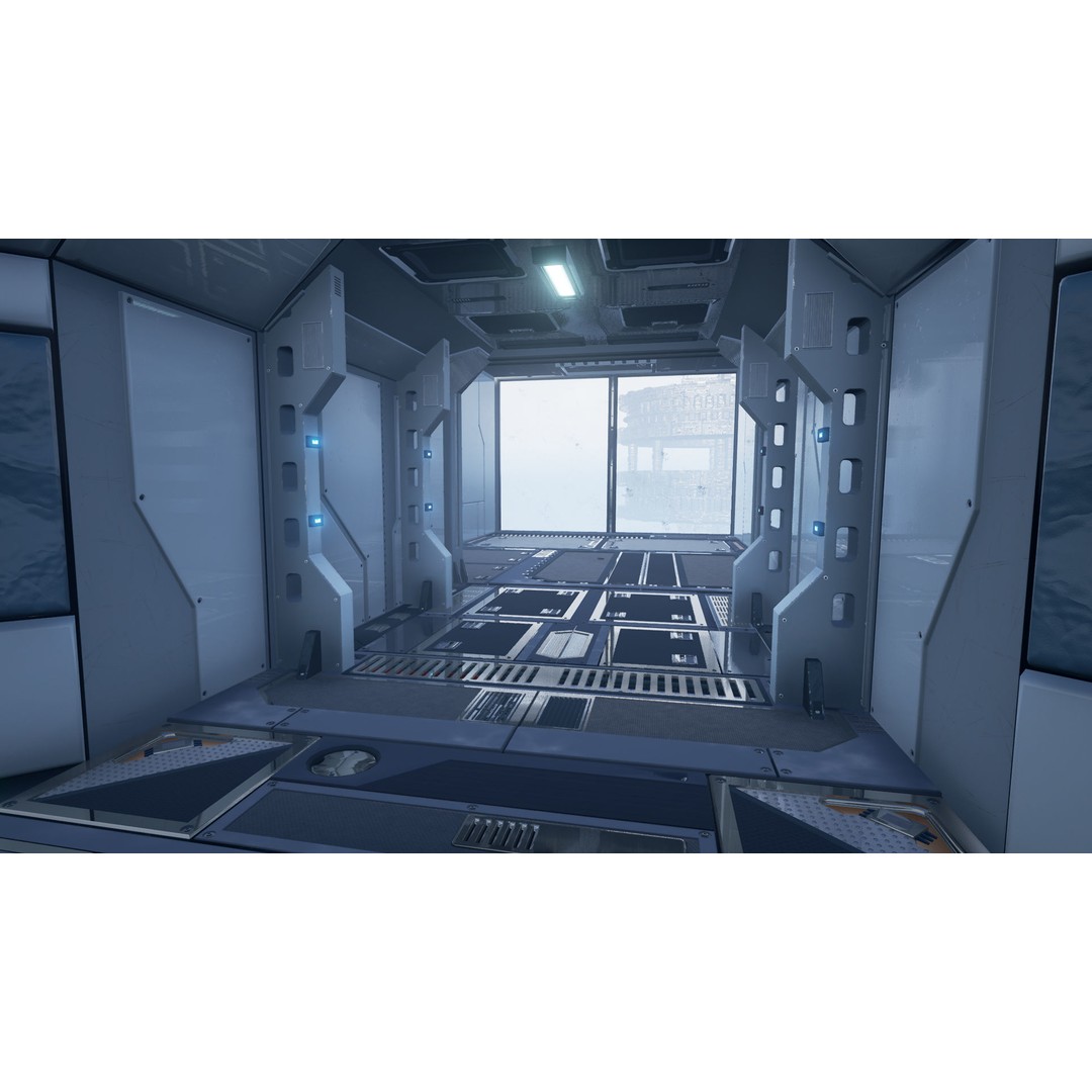 Modular Sci-Fi Interior Pack 3D Model – Low Poly Game Asset, FBX - View 22